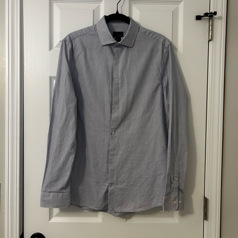 H&M Light Gray Dress Shirt
